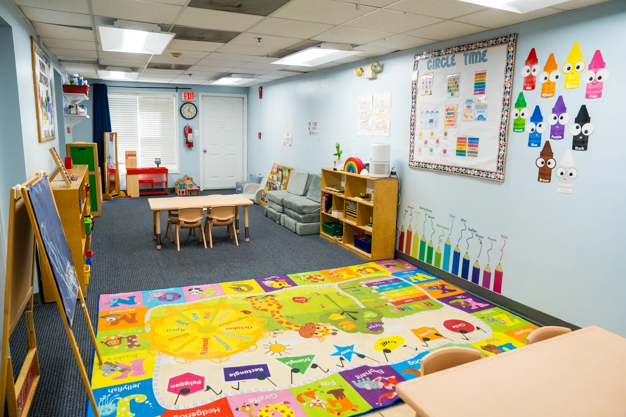 Toddler Program classroom at Rising Stars Day School